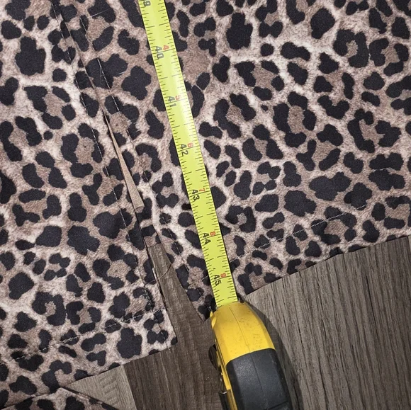 Cato Leopard Print Trench Coat - Picture 6 of 10